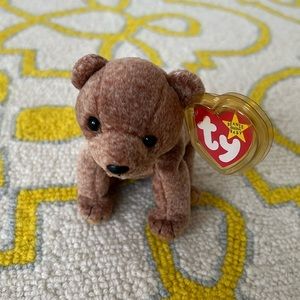1999 Ty Beanie Babies ‘Pecan’ Bear